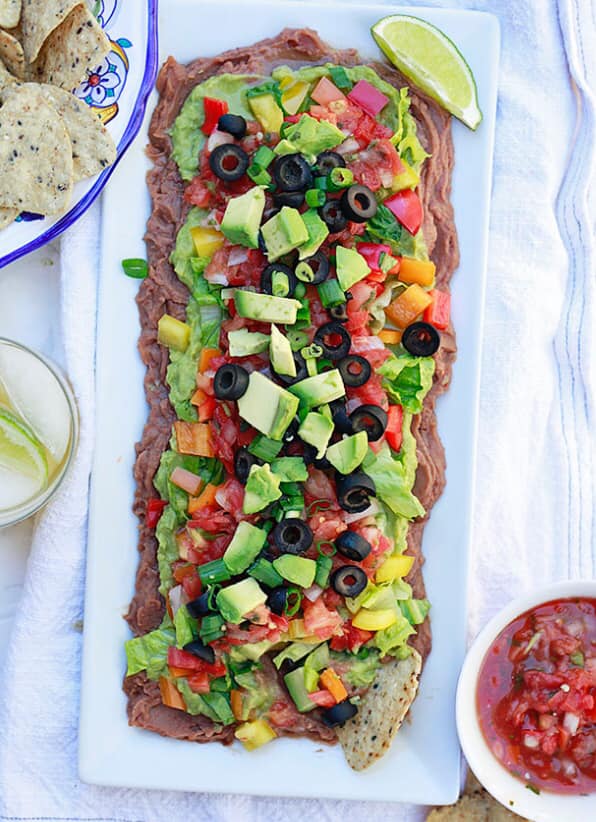 Melissa's Taco Salad & Bean Dip