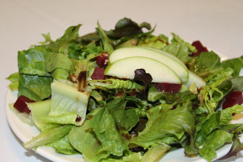 Beet and Apple Salad with Balsamic Dressing