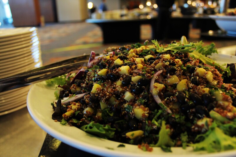 Black Bean Mango Quinoa Salad