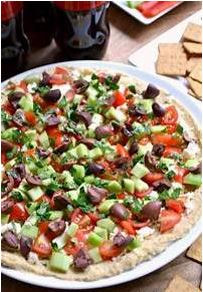 Seven Layer Mediterranean Dip