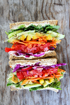 Melissa's Easy Veggie Sandwich